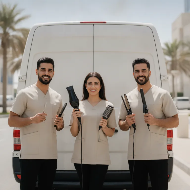 Luxury Hair Salon team in Tarif Kalba